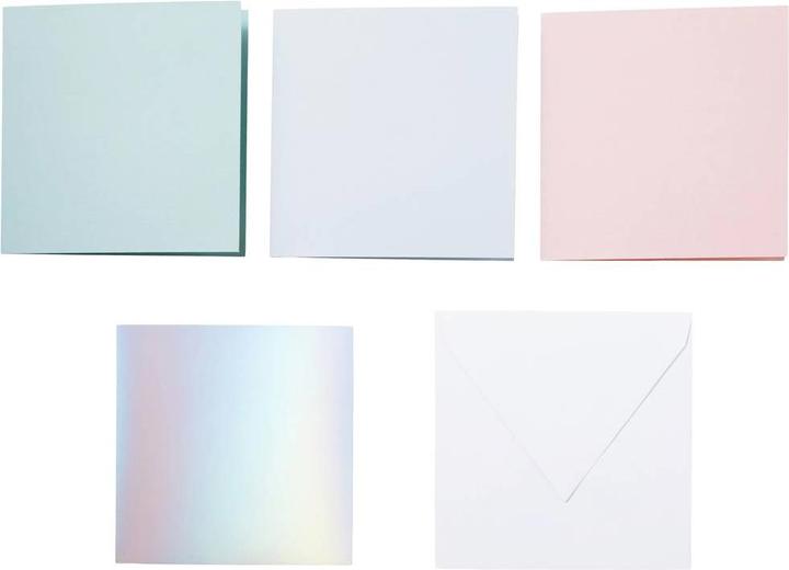 Actual product image Cricut Cut-Away Cards Pastel S40 12,1cm x 12,1cm 14-pack (P)