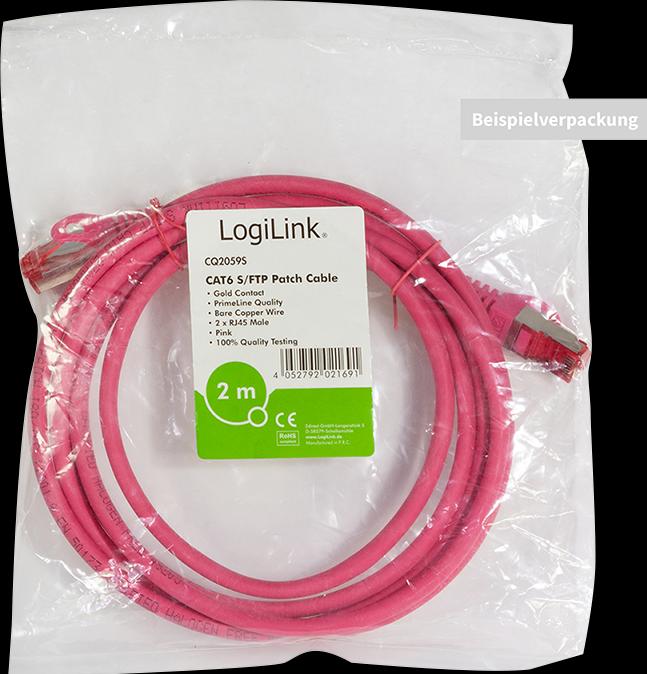 Actual product image LogiLink Network cable (S/FTP, CAT6, 0.25 m)