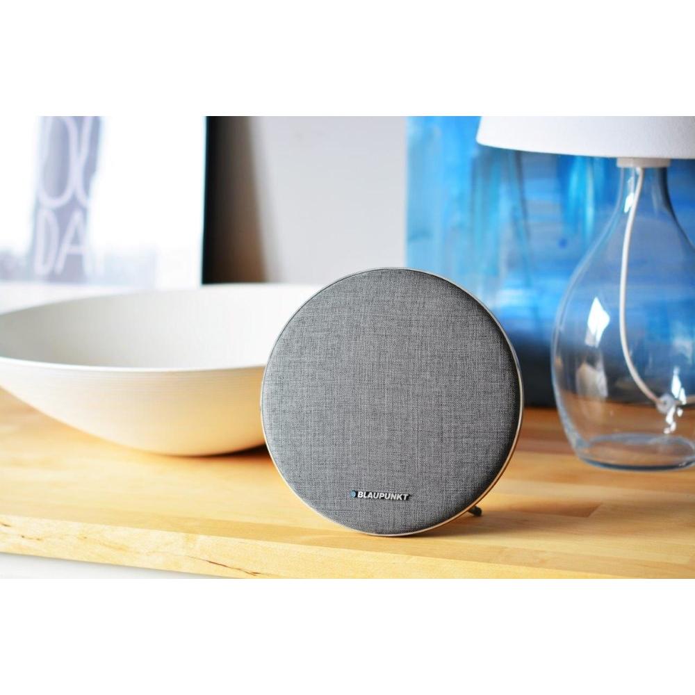 Thumbnail - Blaupunkt Portable bluetooth speaker BT11ALU, FM PLL SD/AUX (7 h, Akkubetrieb), Bluetooth Lautsprecher, Grau