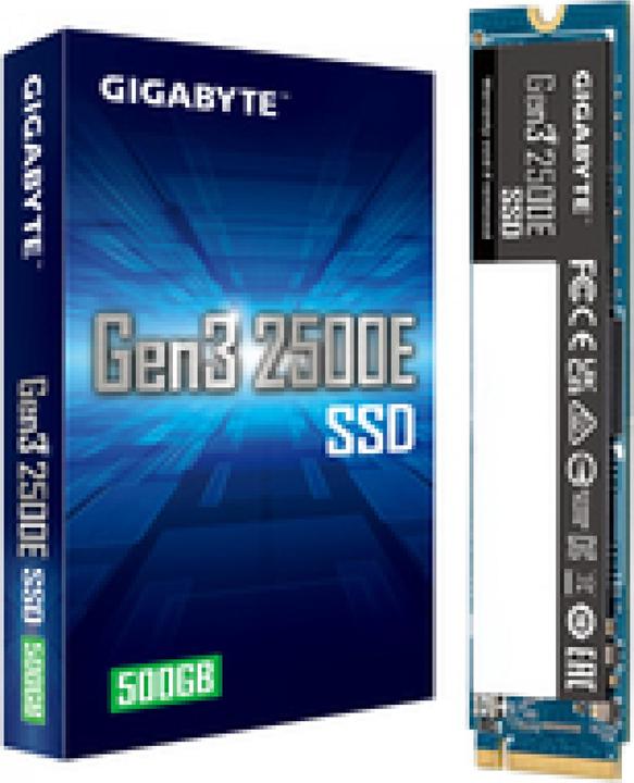 Actual product image Gigabyte Gen3 2500E (500 GB, M.2 2280)
