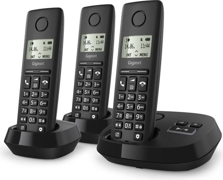Image du produit Gigaset Pure 100 AM Trio Clip Eco sw