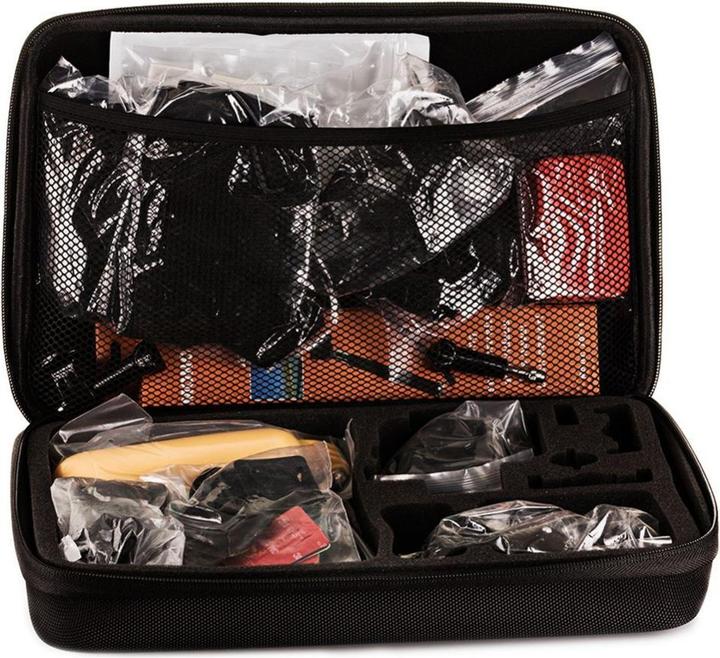 Actual product image Hurtel Set of 50-in-1 accessories for GoPro SJCAM sports cameras