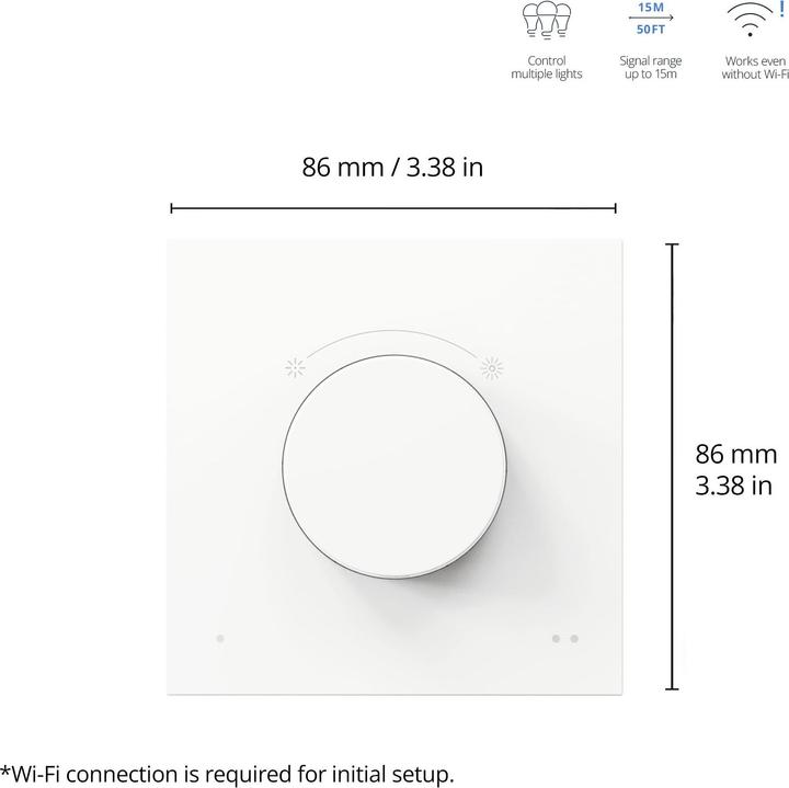 Voedingswaarden en ingrediënten WiZ Kiesschakelaar USB-C