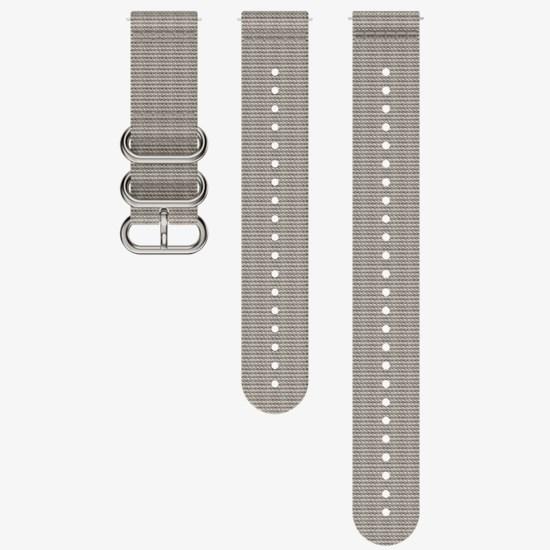 Suunto 22 Exp1 Textile Strap Sand Gray M+L (22 mm, Fabric)