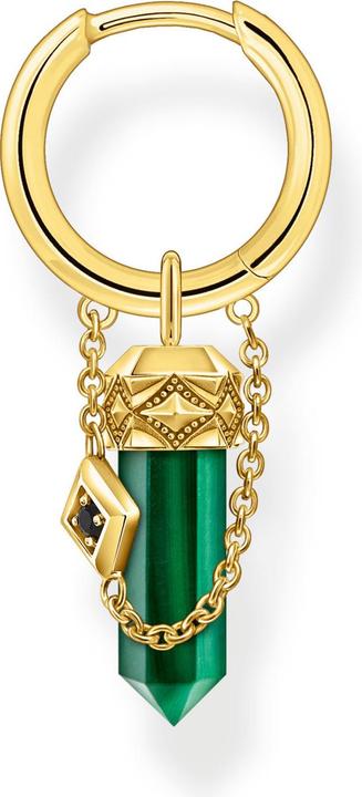 Immagine prodotto Thomas Sabo Ciondolo singolo placcato oro con malachite verde (Argento 925)