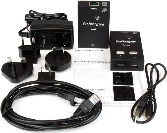 Immagine prodotto StarTech Estensore USB a 4 porte su CAT5/6 (4 porte)
