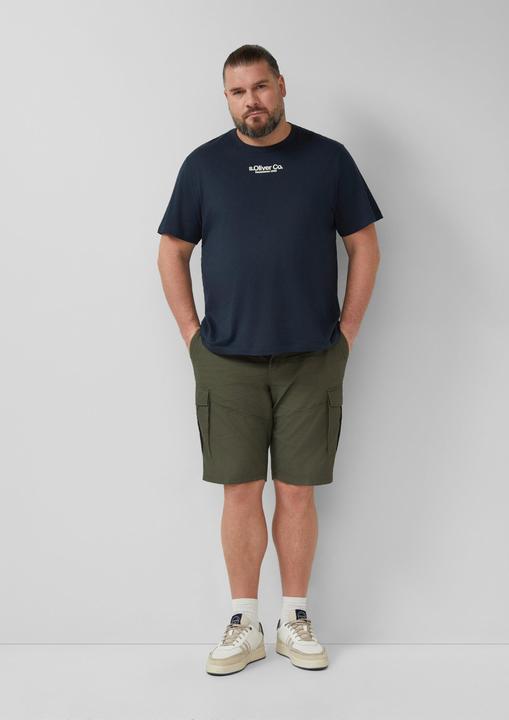 Image du produit s.Oliver File: Cargo-Shorts mit Logo-Details (44)