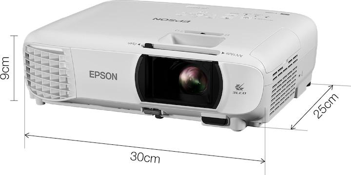 Actual product image Epson Eh-Tw650 (Full HD, 3100 lm, 1.02 - 1.23:1)