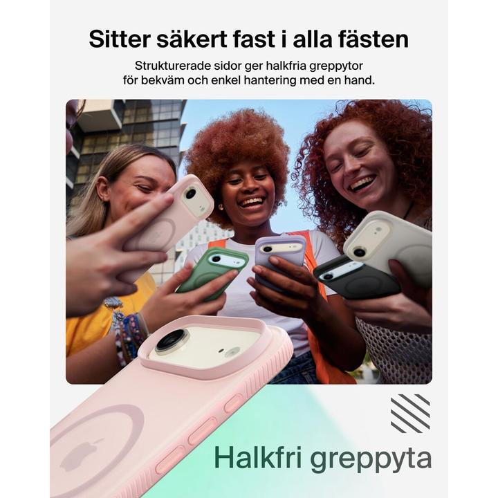 Productafbeelding Belkin Grip magn. Schutzhülle iPhone Air pink MSA037HQPK (Apple iPhone Air)
