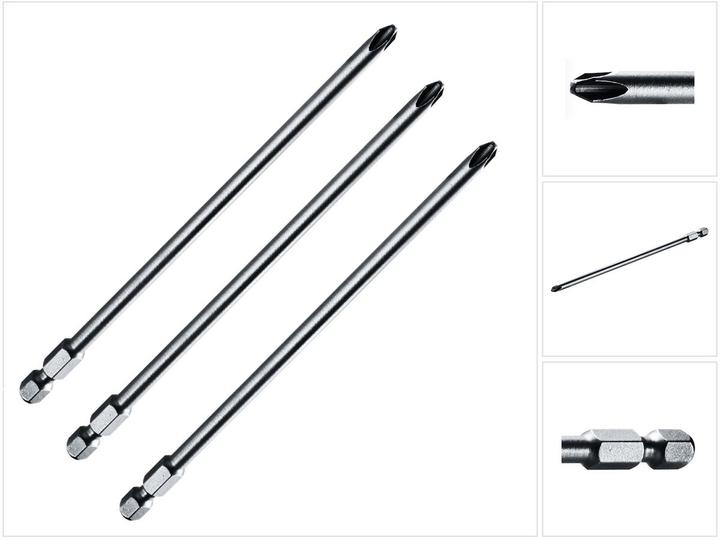 Produktbild Festool Bit PH 2-AF-55 3x (Kreuz sonstige)