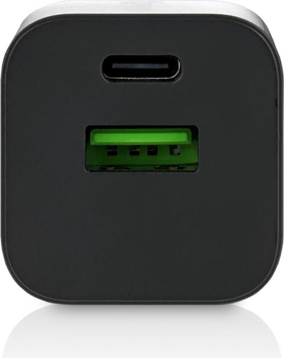 Produktbild Everactive Ladegerät usb/usb-c qc3.0 30w technik ganz schwarz (30 W, 2 Ports)