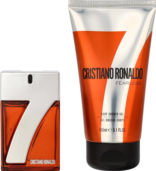 CR7 Cristiano Ronaldo Fearless Set Eau de Toilette + Gel doccia 30ml + 150ml (Eau de toilette, 180 ml)