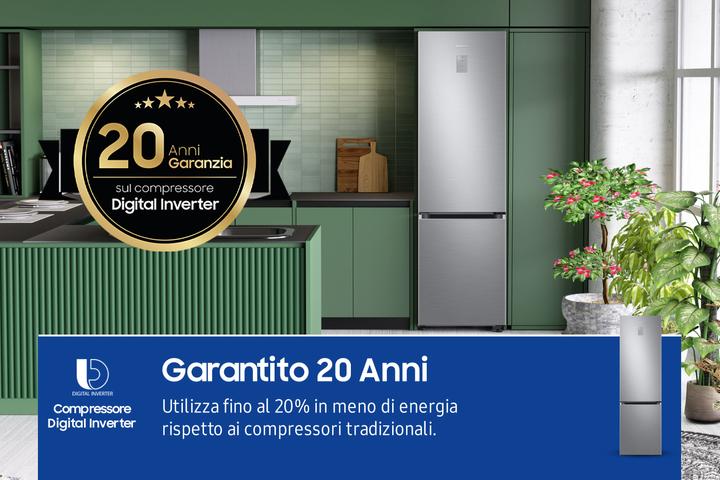 Image du produit Samsung RB38C776CS9 Réfrigérateur combiné EcoFlex AI 2m (390 l)