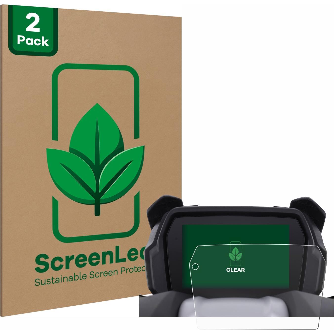 ScreenLeaf, Fahrzeug Navigation Zubehör, Schutzfolie nachhaltiger Displayschutz Displayschutzfolie Folie Klar Transparen...