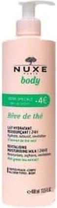 Actual product image Nuxe Body Rêve de Thé Revitalising Moisturising Milk 24HR 400ml (Body milk, 400 ml)