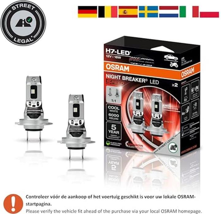 Produktbild Osram Night Breaker Speed (H7)