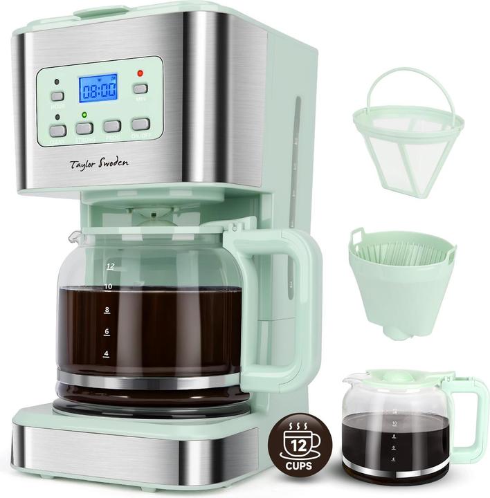 Taylor Swoden Kaffeemaschine mit Timer und Abschaltautomatik