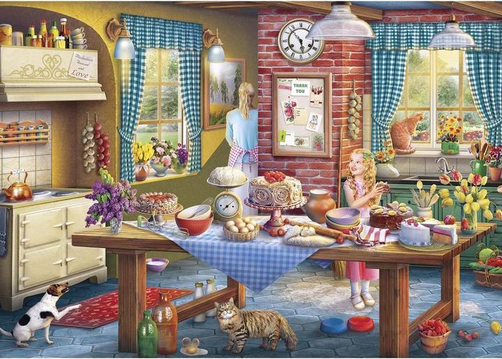 Actual product image Gibsons G2220 Puzzle 100XXLpc. Sneaking a Slice (100 pieces)