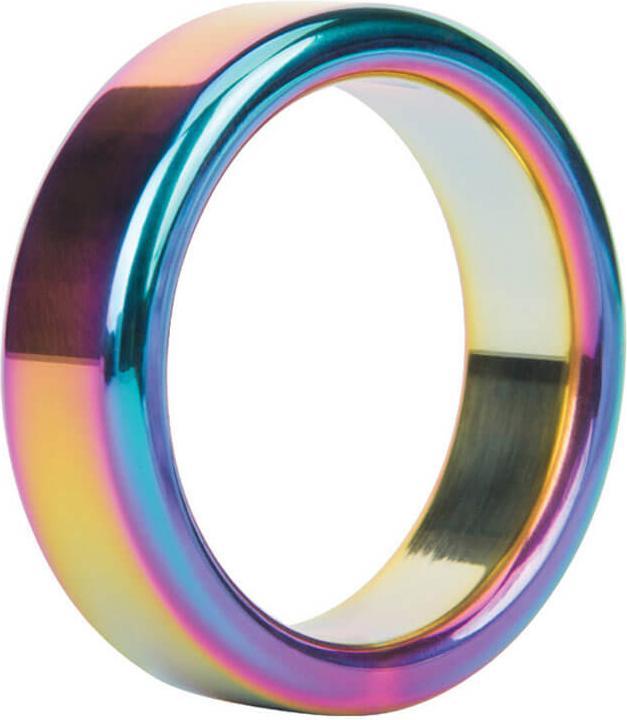 Malesation Metal Ring Rainbow Steel 44 (4.40 cm)