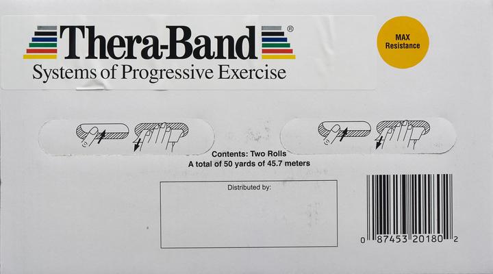Produktbild TheraBand Übungsband (45.70 m, Spezial Stark)