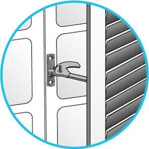 Actual product image Torbel Screw-on block