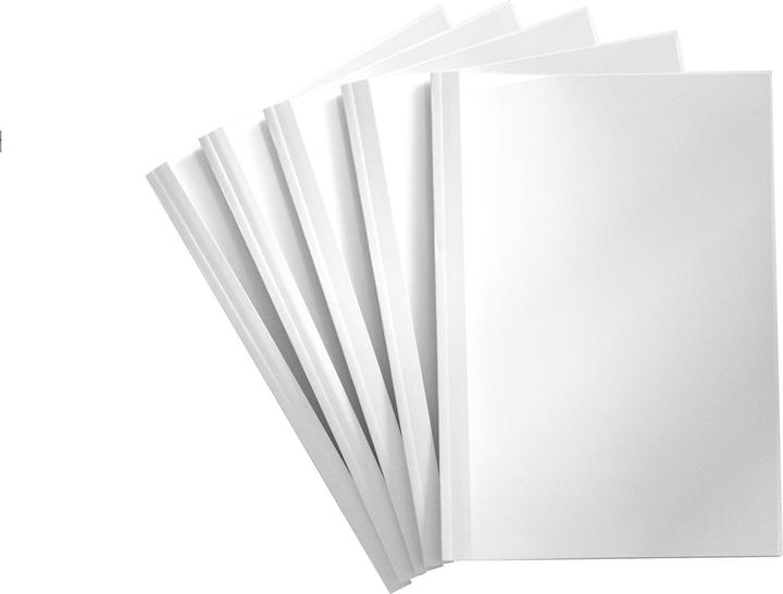 Actual product image RECOsystems Thermal binding folders, A4, 6.0 mm, white (A4, 100 x)