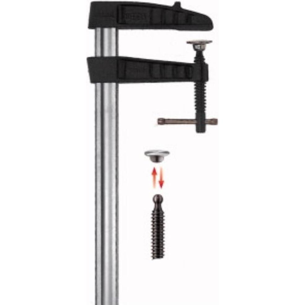 Bessey, Morsa + Strettoio, Martinetto in ghisa malleabile TGK-K (3000 mm)