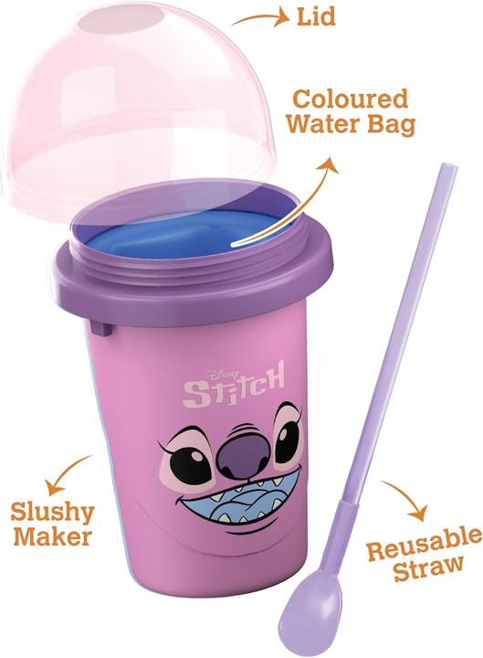 Produktbild Chill Factor ChillFactor 08259 Disney Stitch Reusable Squeeze Cup Maker with Angel Character Design, Homemade slu