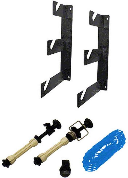 Produktbild Walimex 3-fach Hintergrund Wandmontageset (4 cm, 33 cm)