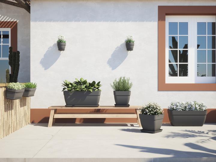 Actual product image Artevasi Capri Campana Square Pot