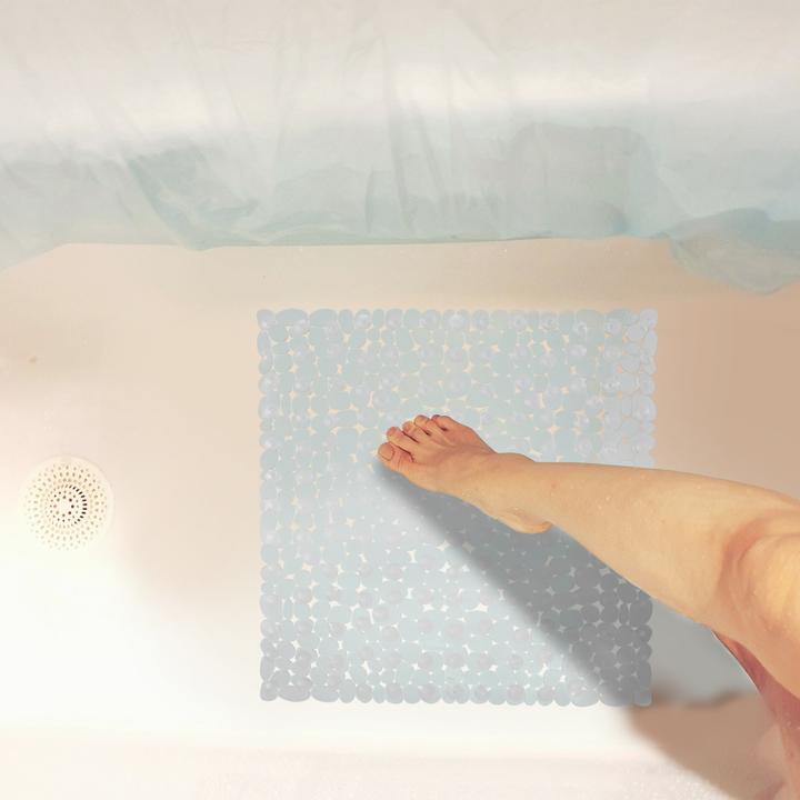 Actual product image Relaxdays Bathtub Mat, Anti-Slip (53 x 53 x 0.5 cm)