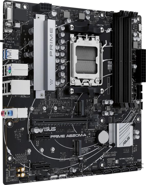 Actual product image ASUS Prime A620M-A-CSM (AM5, AMD A620, mATX)