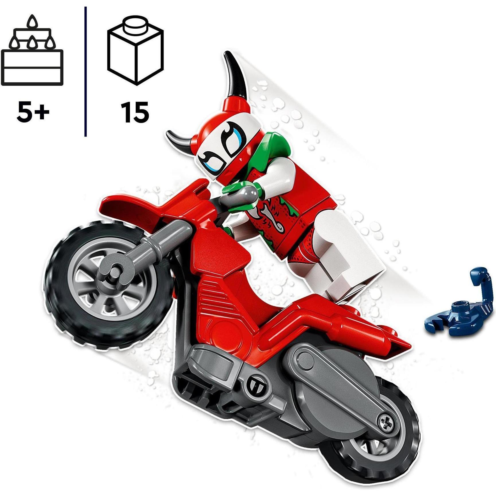 Thumbnail - LEGO Skorpion-Stuntbike (60332, LEGO City)