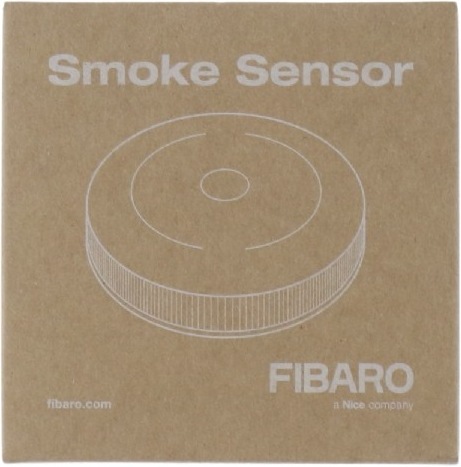 Actual product image Fibaro smoke sensor