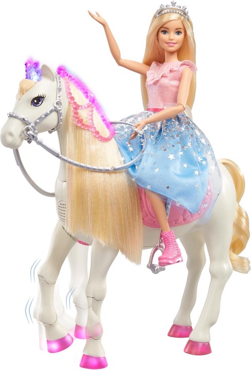 Produktbild Barbie Princess Adventure - Prance & Schimmerpferd
