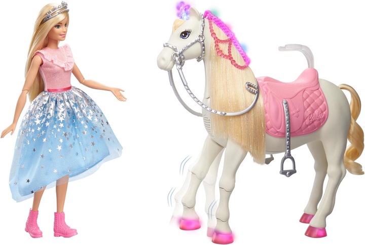 Produktbild Barbie Princess Adventure - Prance & Schimmerpferd