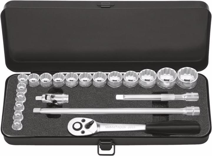 Actual product image Matador Socket wrench set 12-kt. ( 3/8 inch ) mm (10 mm)