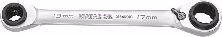 Produktbild Matador 4in1-Ratschenschlüssel (10 mm, 13 mm, 17 mm, 19 mm)