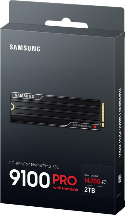 Produktbild Samsung 9100 PRO mit Heatsink (2000 GB, M.2 2280)