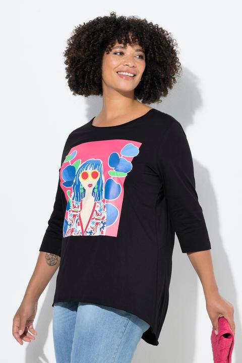 Produktbild Angel of Style T-Shirt, A-Linie, Frauen-Motiv, Rollkanten (44)