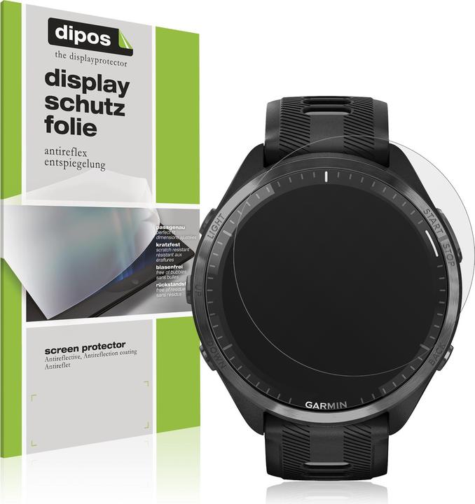Dipos Screen Protector Anti-Glare for Garmin Forerunner 965 (Garmin Forerunner 965)