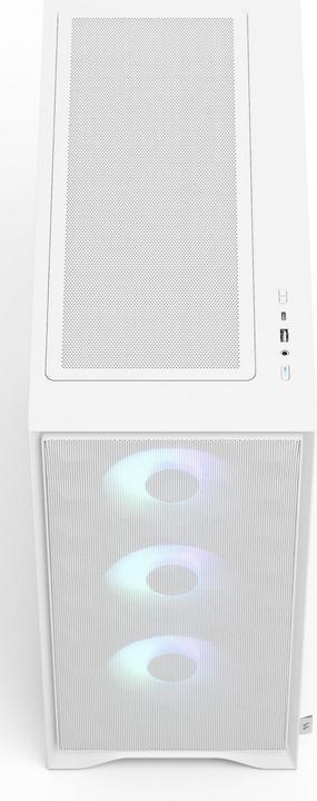 Produktbild Fractal Pop 2 Air White TG RGB (weiss, Tempered Glass) (ATX, Micro ATX (mATX), Mini-ITX)