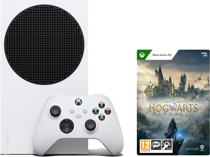 Actual product image Microsoft Xbox Series S + Hogwarts Legacy (Download Code)