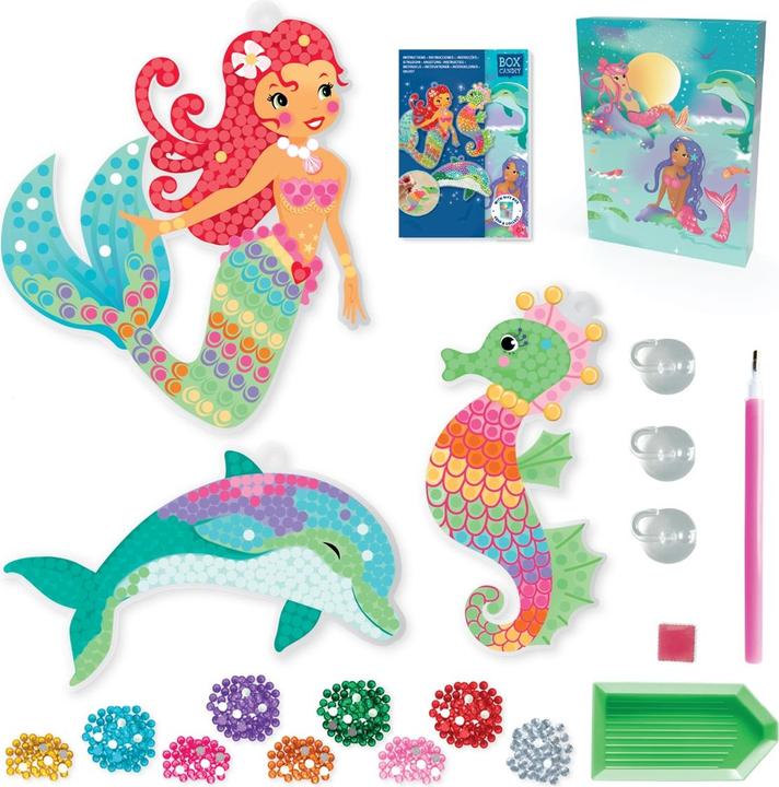 Actual product image Artista Glitzer-Fensterbilder Unterwasserwelt