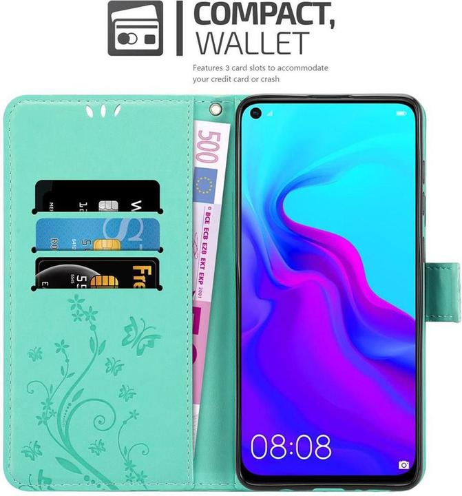 Actual product image Cadorabo Flower Book Cover (Huawei Nova 4)