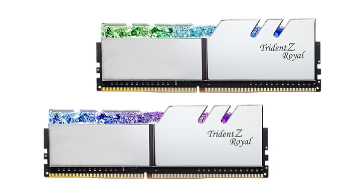 Produktbild G.Skill Trident Z Royal (2 x 16GB, 4400 MHz, DDR4-RAM, DIMM)