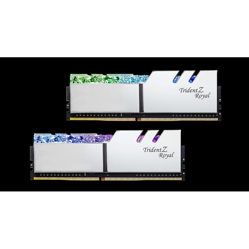 Thumbnail - G.Skill Trident Z Royal (2 x 16GB, 4400 MHz, DDR4-RAM, DIMM), RAM, Silber