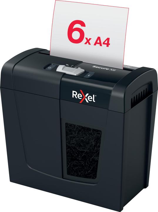 Actual product image Rexel Secure X6 P-4 (Particle cut)