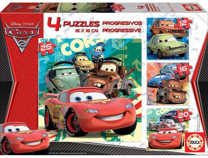 Produktbild Educa Cars in Puzzle (73 Teile)