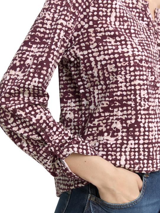 Actual product image Tom Tailor Long Sleeve T-Shirt with Abstract Dot Design (S)